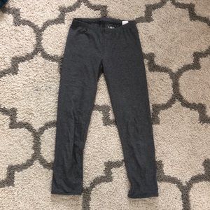 Athletic Gray Capri leggings